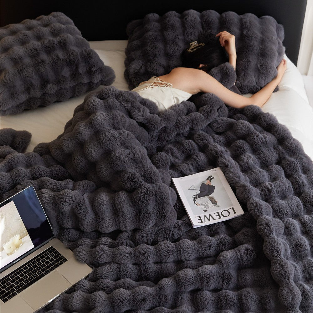 【本日終了!NO.1位 獲得】FuyuOne™ プレミアムふわとろ毛布 通常価格